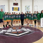 El alcalde visita el Campamento de España de Minibasket Femenino El alcalde visita el Campamento de España de Minibasket Femenino