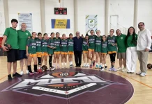 El alcalde visita el Campamento de España de Minibasket Femenino