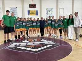 El alcalde visita el Campamento de España de Minibasket Femenino El alcalde visita el Campamento de España de Minibasket Femenino