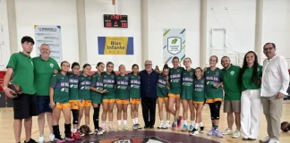 El alcalde visita el Campamento de España de Minibasket Femenino El alcalde visita el Campamento de España de Minibasket Femenino