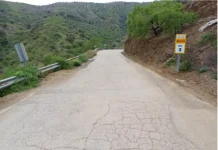 Más de 1,2 millones de euros para mejorar cinco carreteras del Guadalhorce dentro del nuevo plan de asfaltado de la Diputación