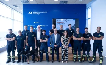 La Diputación reconoce la labor de los bomberos del Consorcio Provincial que han participado en las tareas de búsqueda y rescate en Venezuela