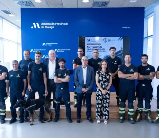 La Diputación reconoce la labor de los bomberos del Consorcio Provincial que han participado en las tareas de búsqueda y rescate en Venezuela