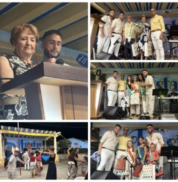 Santa Amalia inaugura sus fiestas con una gran noche de convivencia Santa Amalia inaugura sus fiestas con una gran noche de convivencia