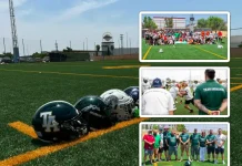 Más de 60 jugadores participan en el primer Clinic Oficial del Team Andalucía de Fútbol Americano