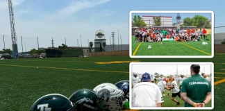 Más de 60 jugadores participan en el primer Clinic Oficial del Team Andalucía de Fútbol Americano Más de 60 jugadores participan en el primer Clinic Oficial del Team Andalucía de Fútbol Americano