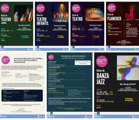 La Platea abre el plazo de información para sus Talleres de Artes Escénicas 2026/2027 con una amplia oferta para todas las edades