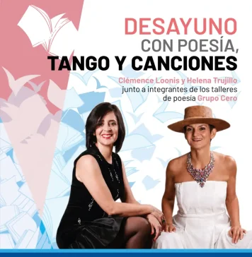 La Biblioteca Municipal acogerá un desayuno con poesía, tango y canciones con Clémence Loonis, Helena Trujillo y los talleres del Grupo Cero La Biblioteca Municipal de Alhaurín de la Torre acogerá un desayuno con poesía, tango y canciones