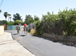 Alhaurín de la Torre finaliza los trabajos de asfaltado en la finca La Máquina Alhaurín de la Torre finaliza los trabajos de asfaltado en la finca La Máquina