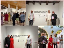 Vicente Llinares y Mari Carmen Cebrián exhiben su arte en El Portón