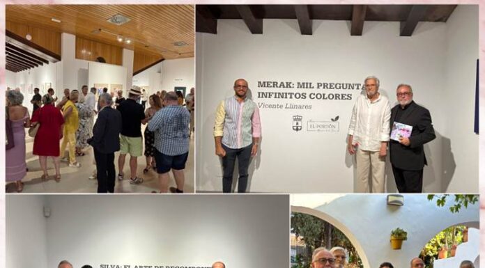 Vicente Llinares y Mari Carmen Cebrián exhiben su arte en El Portón