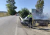 Controlado el incendio declarado en Arroyo Grajea tras afectar a una nave y obligar a cortar la carretera Churriana-Cártama Controlado el incendio declarado en Arroyo Grajea tras afectar a una nave y obligar a cortar la carretera Churriana-Cártama