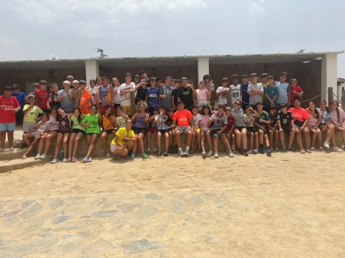Celebrado el primer turno del campamento de Juventud en Barbate