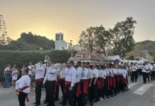 Torrealquería celebró su procesión en honor a la Virgen del Carmen