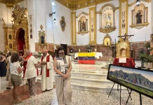 Alhaurín de la Torre celebra una misa en memoria de las víctimas de los terremotos de Venezuela