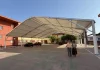 El alcalde visita el campamento para jóvenes con discapacidad