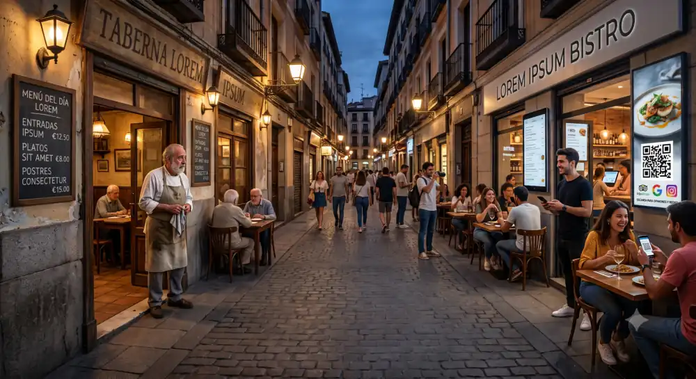 La buena comida ya no se vende sola. Hoy, llenar un restaurante empieza en el móvil, y sin marketing digital la competencia puede adelantarse aunque su propuesta sea más modesta.