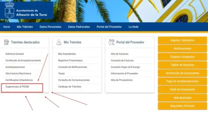 El Ayuntamiento abre a la participación ciudadana la redacción del PGOM El Ayuntamiento abre a la participación ciudadana la redacción del PGOM