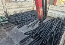 La Policía Local detiene a tres personas por la sustracción de cableado telefónico  