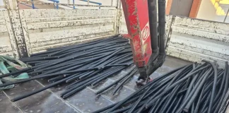 La Policía Local detiene a tres personas por la sustracción de cableado telefónico  