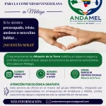 Servicio gratuito de apoyo psicológico para la comunidad venezolana Servicio gratuito de apoyo psicológico para la comunidad venezolana