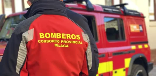 El Consorcio Provincial de Bomberos envía a Ávila un dispositivo de 15 efectivos y cinco vehículos para apoyar en las labores de extinción del incendio de Burgohondo