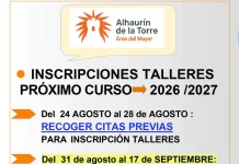 El 24 de agosto se abrirá el periodo de cita previa para inscribirse en los talleres del Área del Mayor