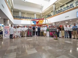 El Hospital Clínico de Málaga se viste de feria para pacientes y profesionales