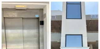El ascensor del Mirador de La Huertecilla, en funcionamiento tras sufrir un nuevo acto vandálico