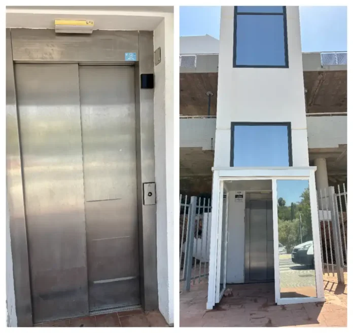 El ascensor del Mirador de La Huertecilla, en funcionamiento tras sufrir un nuevo acto vandálico El ascensor del Mirador de La Huertecilla, en funcionamiento tras sufrir un nuevo acto vandálico