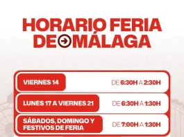 El Metro de Málaga ampliará su horario y reforzará la seguridad durante la Feria 2026