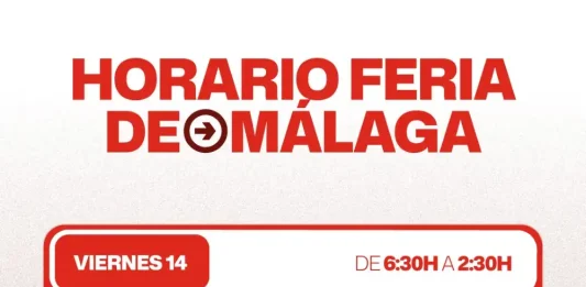 El Metro de Málaga ampliará su horario y reforzará la seguridad durante la Feria 2026