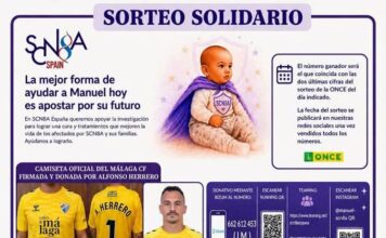 Alhaurín vuelve a demostrar su lado más solidario: una camiseta firmada por Alfonso Herrero para ayudar a Manuel