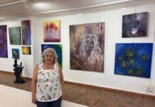 Paloma del Amo presenta la exposición 'Otra realidad' en la sede de Pincel y Barro
