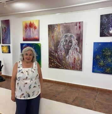 Paloma del Amo presenta la exposición 'Otra realidad' en la sede de Pincel y Barro