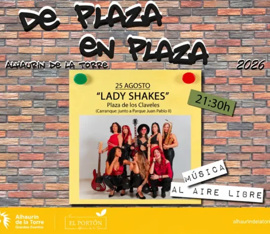 Lady Shakes en Alhaurín de la Torre cerrará ‘De Plaza en Plaza’ con una noche de funk, rock y soul