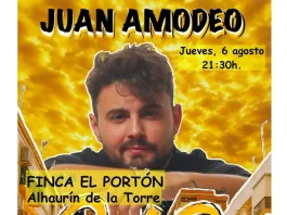 Juan Amodeo aterriza este jueves en El Portón con '013 Origen', una de las grandes citas del humor del verano