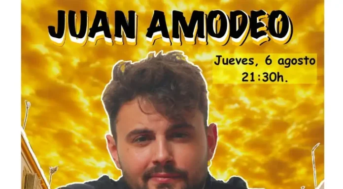 Juan Amodeo aterriza este jueves en El Portón con ‘013 Origen’, una de las grandes citas del humor del verano Juan Amodeo aterriza este jueves en El Portón con '013 Origen', una de las grandes citas del humor del verano