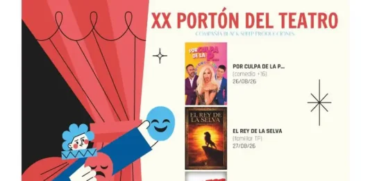 El XX Portón del Teatro ya tiene entradas a la venta para cinco noches de humor, musicales y teatro familiar