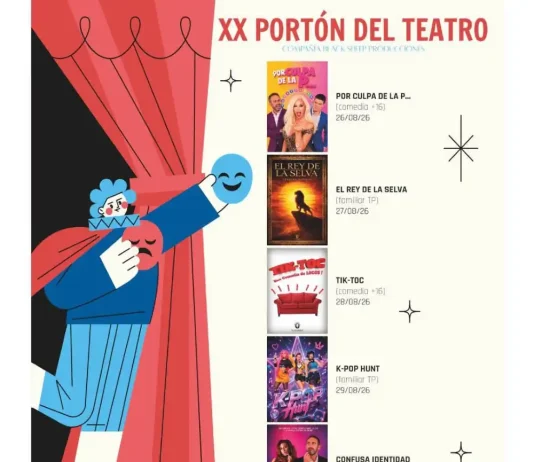 El XX Portón del Teatro ya tiene entradas a la venta para cinco noches de humor, musicales y teatro familiar