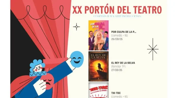 El XX Portón del Teatro ya tiene entradas a la venta para cinco noches de humor, musicales y teatro familiar