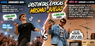«Farmear aura»: la moda de los jóvenes que los ochenteros llevamos practicando toda la vida sin saberlo