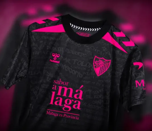 El Málaga CF viste a toda una provincia: la nueva tercera equipación homenajea a los 103 municipios malagueños