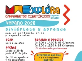 MAExplora despide el verano con una oferta especial de sus campamentos científicos