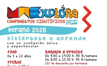 MAExplora despide el verano con una oferta especial de sus campamentos científicos MAExplora despide el verano con una oferta especial de sus campamentos científicos