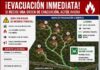 La Diputación participa en una campaña dirigida a viviendas rurales sobre cómo actuar en caso de un incendio forestal