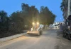El camino de la Ribera, asfaltado en horario nocturno para evitar las horas de más calor  