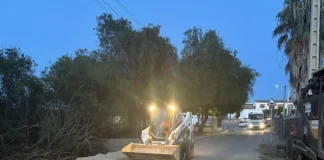 El camino de la Ribera, asfaltado en horario nocturno para evitar las horas de más calor  