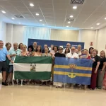 El alcalde recibe a un grupo de vecinos de Zapata que realizará nuevamente el Camino de Santiago