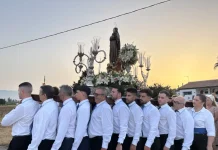 Multitudinario arranque de las Fiestas de Zapata, con una procesión de la Virgen de Asunción para el recuerdo Multitudinario arranque de las Fiestas de Zapata, con una procesión de la Virgen de Asunción para el recuerdo